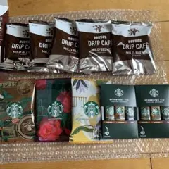 スターバックス　ドトール　コーヒーセット　１４杯