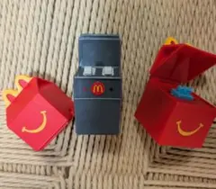 ハッピーセット ミニチュアマクドナルド　3点セット売り