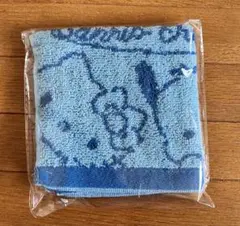 【非売品】サンリオ　キャラクターズ ハンドタオル ブルー【新品・未開封】