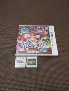 3DS　パズドラクロス　龍の章　パズドラ　モンスターストライク　セット