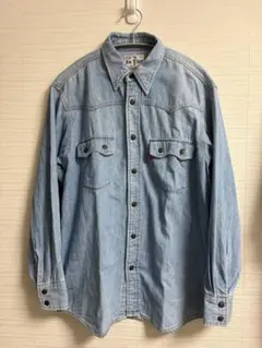 リーバイス デニムシャツ Blue Shirts Mサイズ ウエスタン