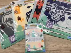 どうぶつの森ハンドタオル5枚セットのサムネイル