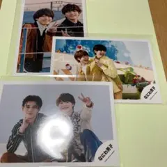 なにわ男子★公式写真　3枚セット★大橋和也＆長尾謙杜①