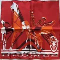 新品　HERMES エルメス プチカレ スカーフ 赤 馬車 新品 HERMES エルメス プチカレ スカーフ 赤 馬車 - メルカリ