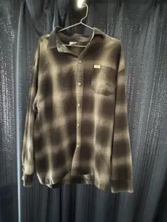 Cal Top オムブレチェック 長袖シャツ