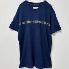カルバンクライン⭐️【S】 半袖Ｔシャツ クルーネック ロゴ 紺 綿 カジュアル