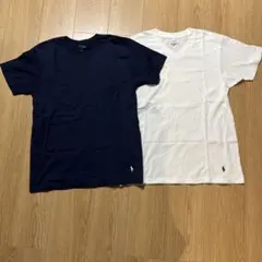 ポロ・ラルフ・ローレン VネックTシャツ 2枚セット