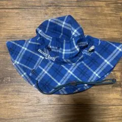 mont-bell チェック柄 フラップハット