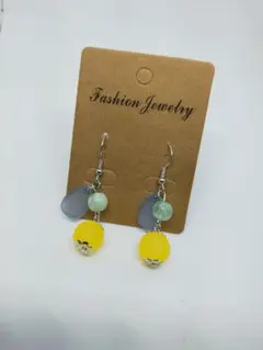 ハンドメイド ピアス No.35