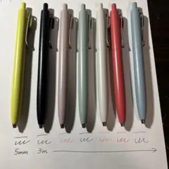 ユニボールワンf 通常色コンプリート7本セット