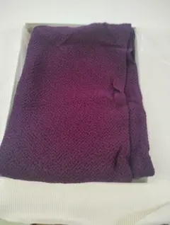 ​【新品・高級絹100%】 風呂敷 深紫色