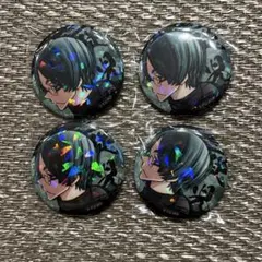 桃源暗鬼　マズル　トレーディングホログラム缶バッジ　遊摺部従児　4点