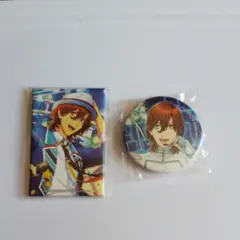 うた☆プリ 嶺二 缶バッジセット