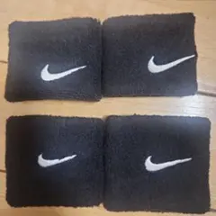 Nike ブラック リストバンド 4個セット