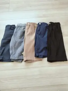 130サイズ　5点セット　ハーフパンツ　短パン　男の子　まとめ売り