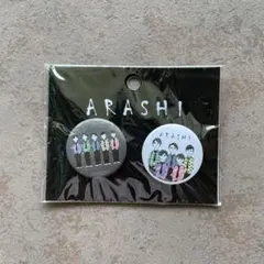 嵐 ARASHI 嵐を旅する展覧会 缶バッチ イラストC