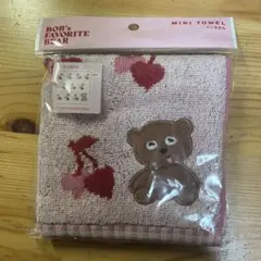 【新品未使用】USJお土産BOB'S FAVORITE BEARティムのハンカチ