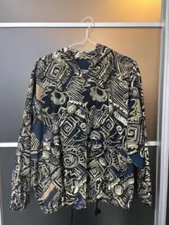 プリント 柄シャツ【フーディ】