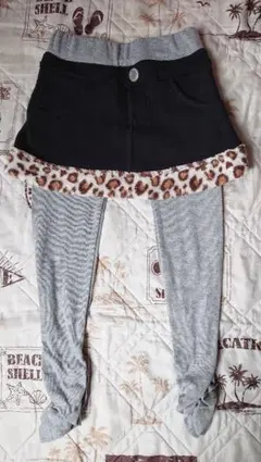 ◆お◆☆アナップ他 １１０ レギンス付きスカート ２点セット☆