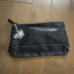 アニエスベーブラックスパンコールポーチ