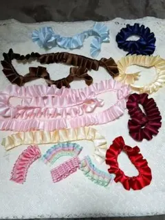 プリーツリボンセット ロゼット用