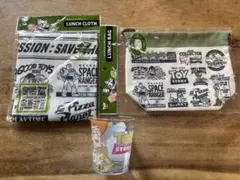 トイストーリー　ランチバッグ　ランチクロス　コップ　セットのサムネイル