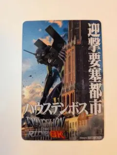 エヴァンゲリオン クリアカード ハウステンボス年パス限定 非売品