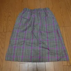 ☆美品 ポールアンドジョー スカート チェック フランス製のサムネイル