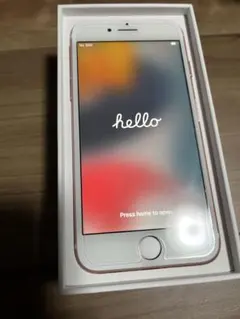 iPhone 7ローズゴールド 本体　３２GB SIMロック未解除　美品