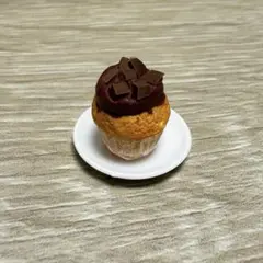 ミニチュア チョコレートカップケーキ ドールハウス用