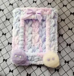 もこもこトレカケース　おばけ01