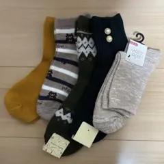 レディースソックス５足セット