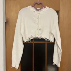 ザラ　ショート丈　カーディガン