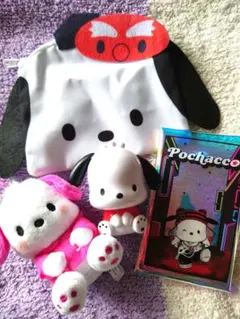 マルチケース　 ポチャッコ　★　ぬいぐるみ　★　ティッシュケース　サンリオ