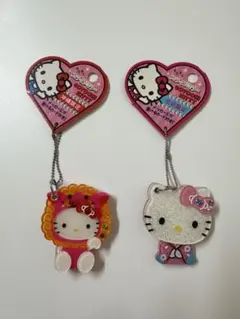 【未使用】ハローキティ キーホルダー 沖縄 金沢 限定