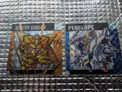 最新弾 元祖SDガンダム スナック 2弾 マスターガンダム ペーネロペー セット