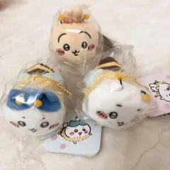 ちいかわ　ハチさんマスコット3点セット
