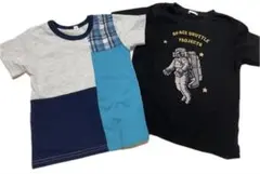 子供服　110サイズTシャツ　2枚セット　男の子 半袖 Tシャツ トップス