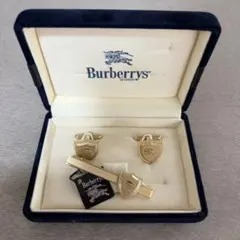 【美品】Burberrys カフスボタン ネクタイピン セット