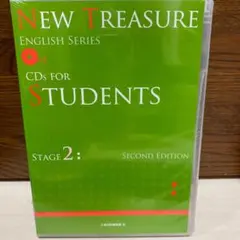 NEW TREASURE ENGLISH SERIES CDs STAGE2新品
