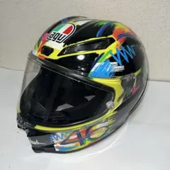 AGV フルフェイスヘルメット 46 グラフィックモデル ブラック×イエロー中古のサムネイル