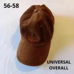 UNIVERSAL OVERALL コーデュロイキャップ