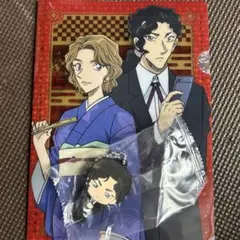 名探偵コナンカプセルラバーマスコット2024 伊織無我　クリアファイル　大岡紅葉