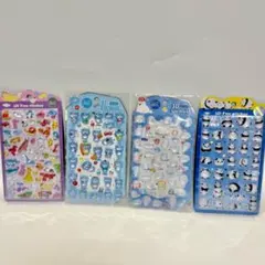 韓国シール　nekoni公式 3D ボンボンドロップシール　4枚セット