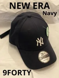 NEW ERA ニューエラ 9FORTY MLB キャップ ヤンキース　ネイビー