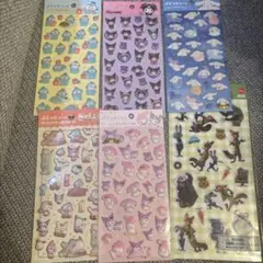 ぷくっとシール　サンリオ　ズートピア　計６枚