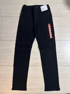 ユニクロ　ヒートテックウルトラストレッチスリムジーンズ　26 ブラック