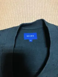 BEAMS スウェット スプラッター グリーン