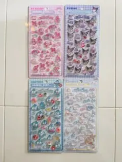 【 正規品 】 ボンボンドロップシール　サンリオ　4点セット