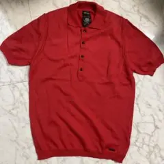 DIESEL ポロシャツ レッド 透け感のサムネイル